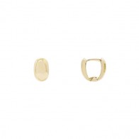 Brinco em Ouro 18k Argola Polida