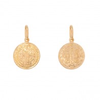 Pingente em Ouro 18k São Bento Pequeno