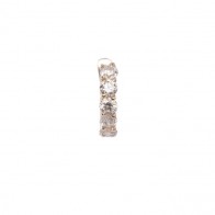 Piercing Argola Com 6 Diamantes