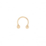 Piercing em Ouro 18k Ferradura