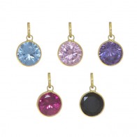 Pingente Ponto de Luz Grande com Zircônia