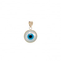 Pingente em Ouro 18k Olho Grego Pequeno