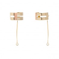 Piercing Double Bicolor Fosco/Polido