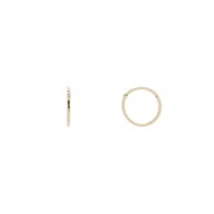 Piercing em Ouro 18k Argola Conch Polida