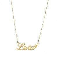 Gargantilha Nome - Com Flor