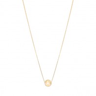 Gargantilha em Ouro 18k Bola 7mm Polida 