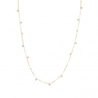 Gargantilha Dambete com 25 Zircônias - 40cm