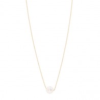 Gargantilha em Ouro 18k  com Pérola 6mm