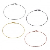 Pulseira em Ouro 18k Torcida Diamantada