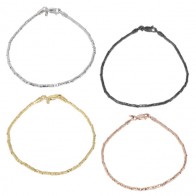 Pulseira em Ouro 18k Art Hammer Trabalhada