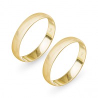 Aliança em Ouro 18k 3mm