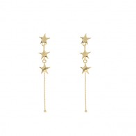 Brinco 3 estrelas com corrente