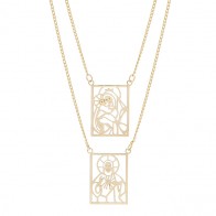 Escapulário Fixo Corrente Grumet