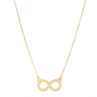Gargantilha em Ouro 18k  Infinito com Corrente Cartie