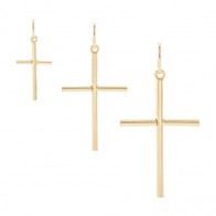 Pingente  em Ouro 18k Cruz Palito