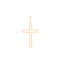 Pingente Cruz Vazada - M