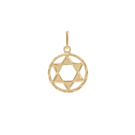 Pingente Estrela de Davi Média