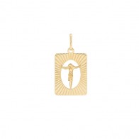 Pingente placa com Cristo