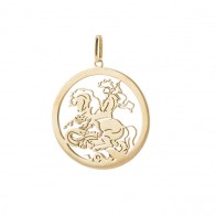 Pingente São Jorge Vazado