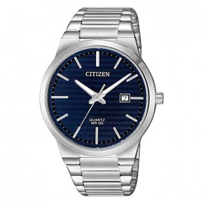 Relógio Citizen Masculino Prata Azul TZ20831F