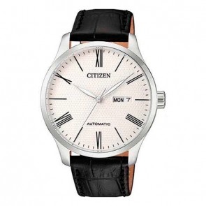 Relógio Citizen Masculino Automático Social Couro TZ20804N