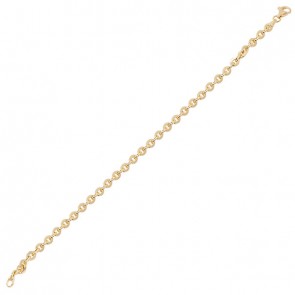 Pulseira em Ouro 18k Bailarina 19cm - 3.20g