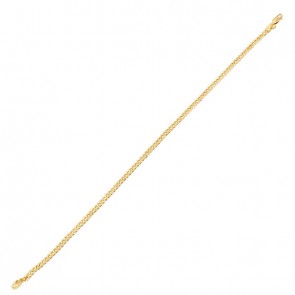 Pulseira em Ouro 18k Groumet 19cm - 1.90g