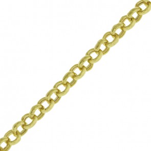 Pulseira Elo Português Oca 15cm - 1.30gr