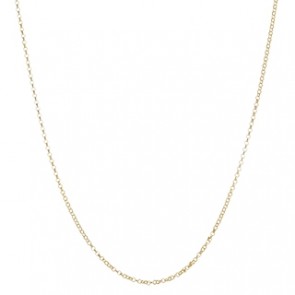 Corrente em Ouro 18k Elo Português Diamantado 45cm - 1.60g   