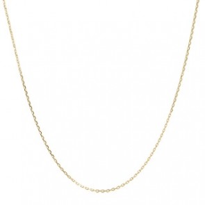 Corrente em Ouro 18k Cartie Diamantada 45cm - 2.80g