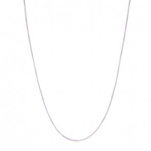 Corrente em Ouro Branco 18k Veneziana 70cm - 5.30g