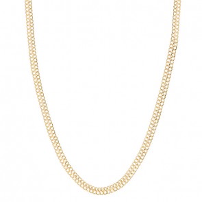 Corrente em Ouro 18k Lacraia 45cm - 3.50gr 