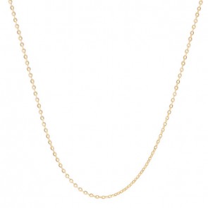 Corrente em Ouro 18k Bailarina Oca 60cm - 1.60gr