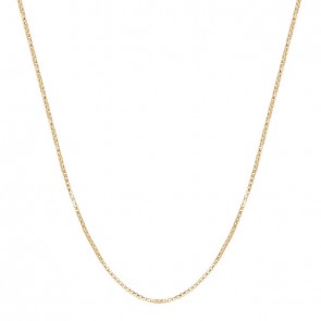 Corrente em Ouro 18k Veneziana Oca 50cm - 2.30gr