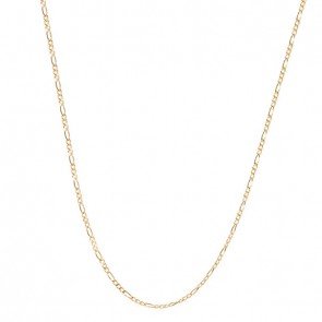 Corrente em Ouro 18k 3x1 Oca 60cm - 1.50gr  