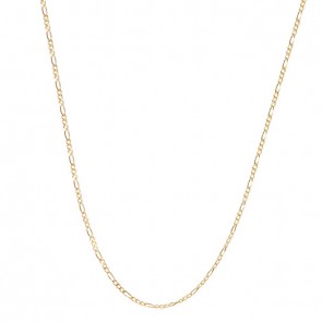 Corrente em Ouro 18k 3x1 Oca 70cm - 1.90gr  
