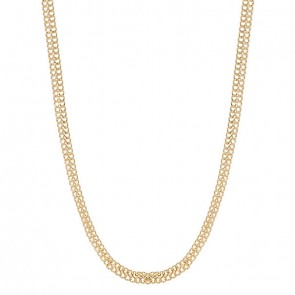 Corrente em Ouro 18k Lacraia 45cm - 3.90gr 