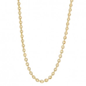 Corrente em Ouro 18k Bailarina 45cm - 10.80gr