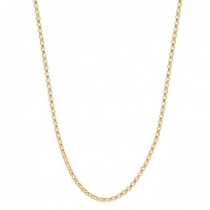 Corrente em Ouro 18k Elo Português Fechada 45cm - 3.50gr