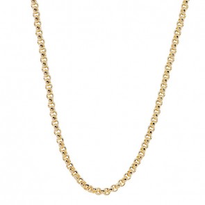 Corrente em Ouro 18k Elo Português Fechada 45cm - 9.80gr