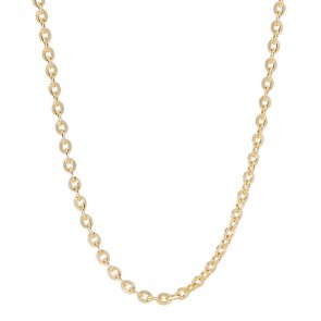 Corrente em Ouro 18k Bailarina 45cm - 7.10gr