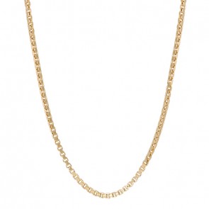 Corrente em Ouro 18k Veneziana 60cm - 8.70g