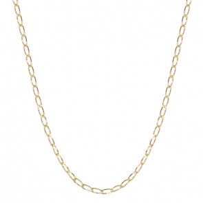 Corrente em Ouro 18k Elos Iguais 70cm - 3.10g