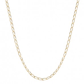 Corrente em Ouro 18k Elos Iguais 70cm - 3.10g