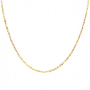 Corrente em Ouro 18k Cordão Laser 45cm - 3.40g  