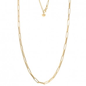 Corrente em Ouro 18k Choker Veneziana Elo Longo - 5.00g