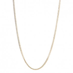 Corrente em Ouro 18k  Grumet Oca 60cm - 2.20g