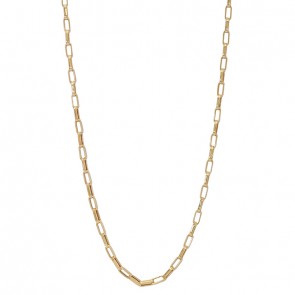 Corrente Veneziana Elo Longo com Fecho Tubo  60cm - 9.20gr