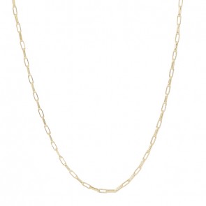 Corrente em Ouro 18k Veneziana Elo Longo 60cm - 3.10g