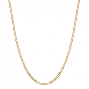 Corrente em Ouro 18k Grumet Dupla 60cm - 4.10gr